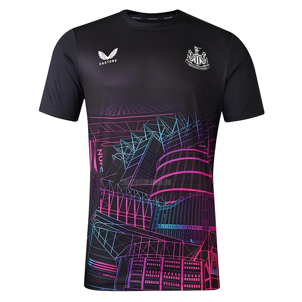 camiseta newcastle united stadium collection negro 2023-2024