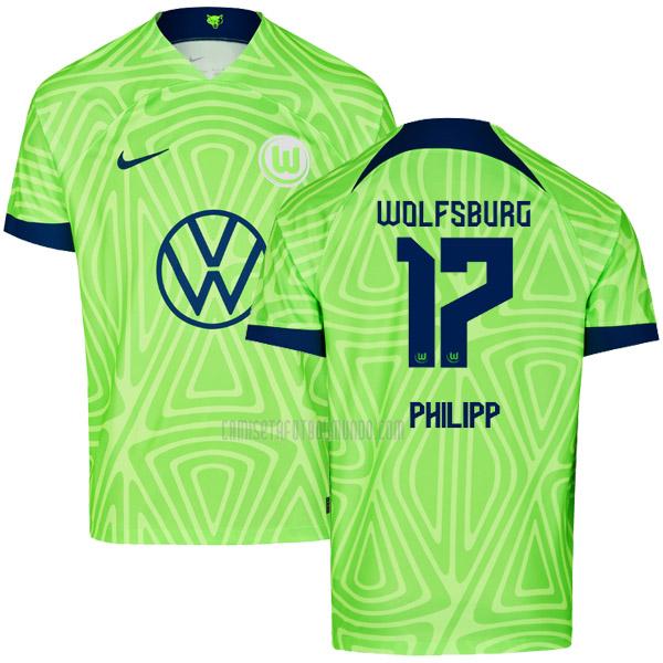 camiseta philipp wolfsburg primera 2022-2023