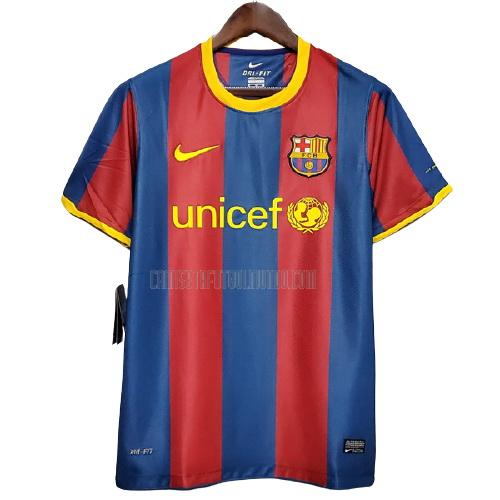 camiseta retro del barcelona del primera 2010-2011