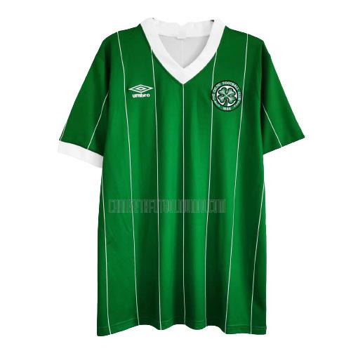 camiseta retro del celtic del tercera 1984-1986