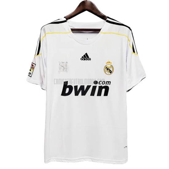 camiseta retro del real madrid del primera 2009-2010