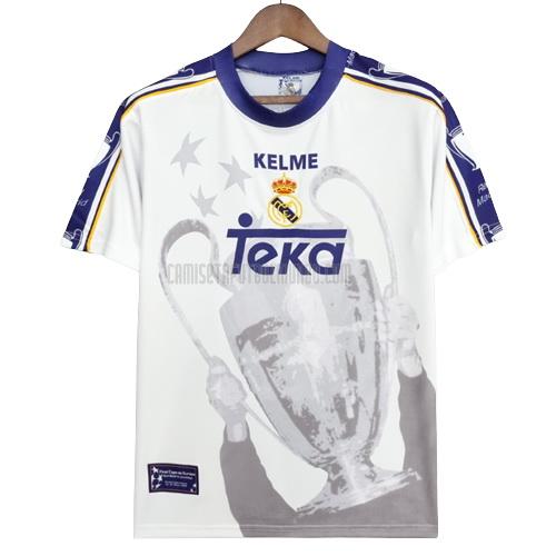 camiseta retro real madrid 7 campeón edición conmemorativa 1997-1998