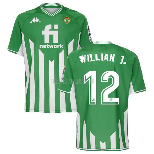 camiseta willian j del real betis del primera 2021-2022